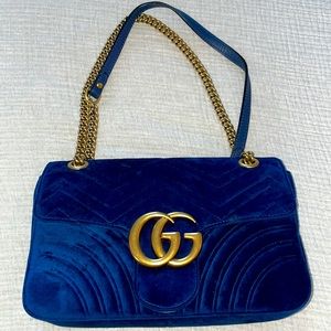 Blue Gucci Bag